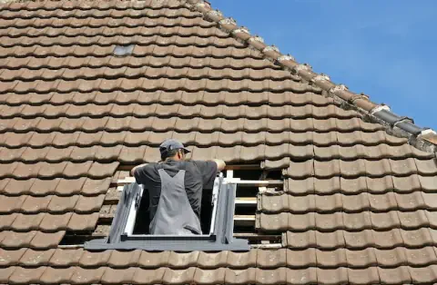 Pose de velux - Saint-Eutrope de Born